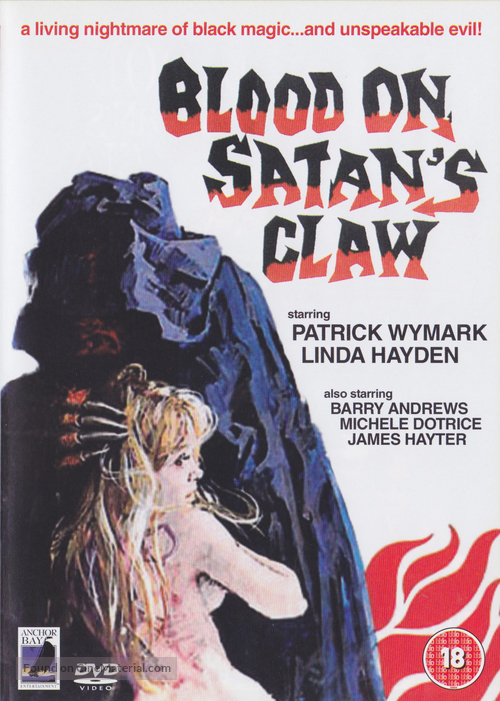 Satan&#039;s Skin - British DVD movie cover