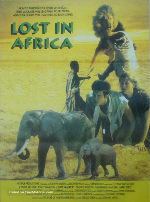 Lost in Africa - Indian Movie Poster