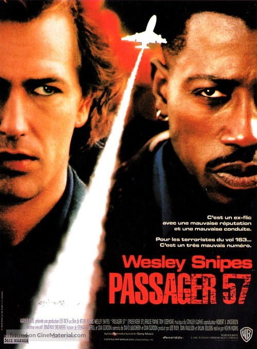 Passenger 57 - French Movie Poster