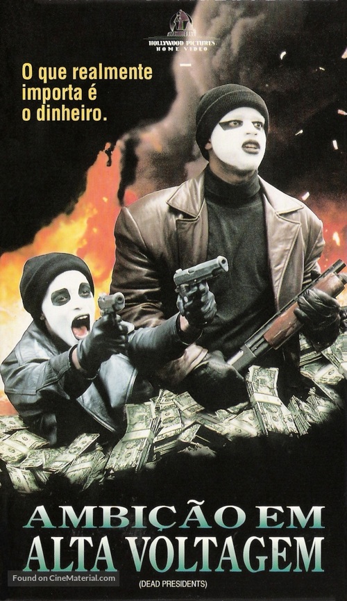 Dead Presidents - Brazilian VHS movie cover