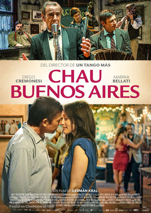 Adios Buenos Aires - Argentinian Movie Poster