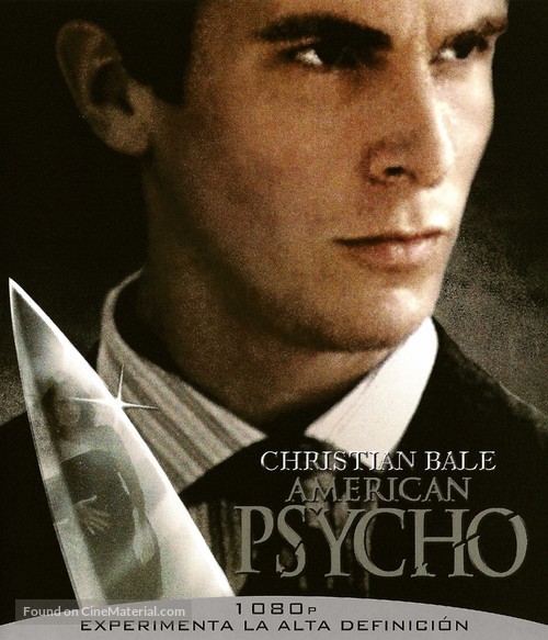 American Psycho - Spanish Blu-Ray movie cover
