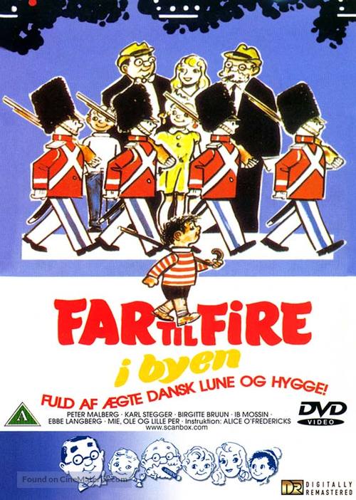 Far til fire i byen - Danish DVD movie cover