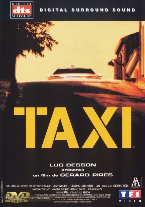 Taxi - French DVD movie cover