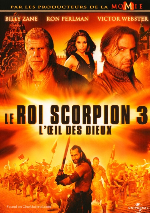 The Scorpion King 3: Battle for Redemption - French DVD movie cover