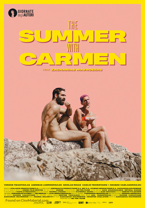 The Summer with Carmen - Swiss Movie Poster