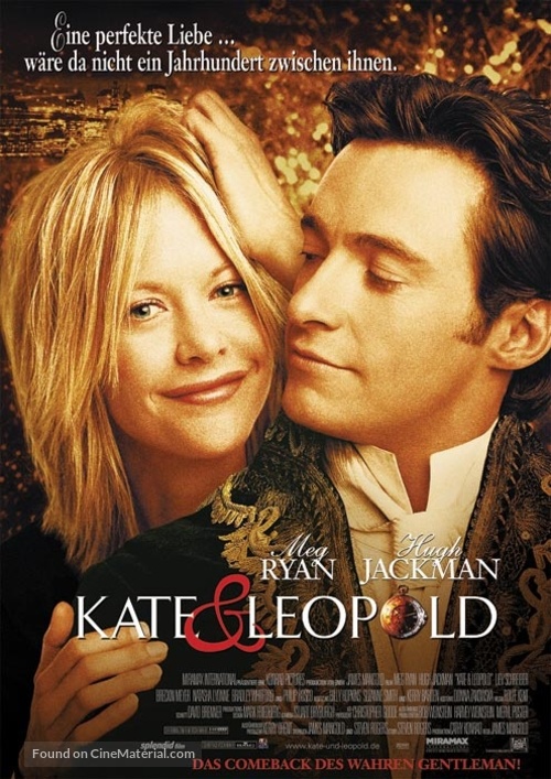 Kate &amp; Leopold - German Movie Poster