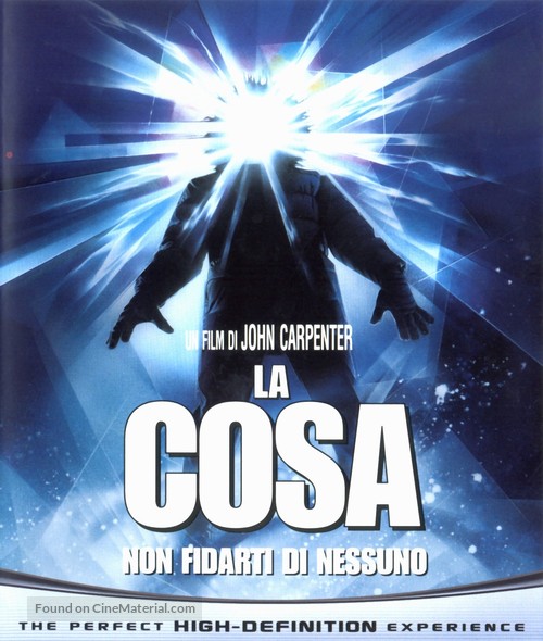 The Thing - Italian Blu-Ray movie cover