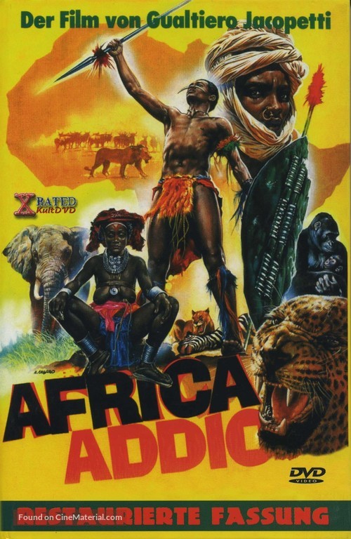 Africa addio - German DVD movie cover