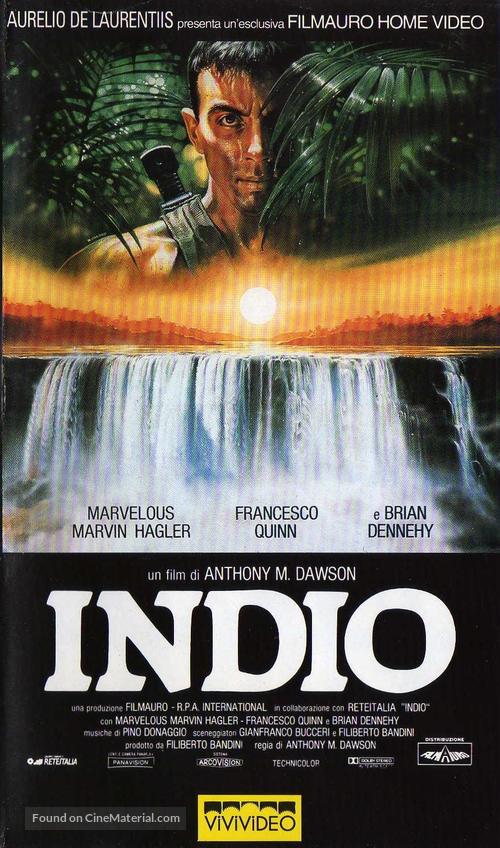 Indio - Italian VHS movie cover