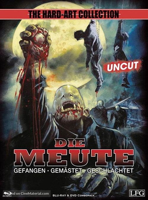 La meute - German Blu-Ray movie cover