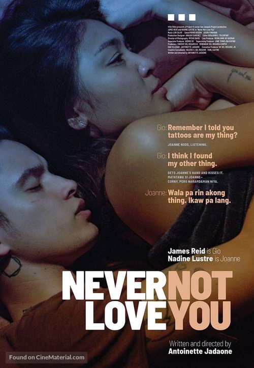 Never Not Love You - Philippine Movie Poster