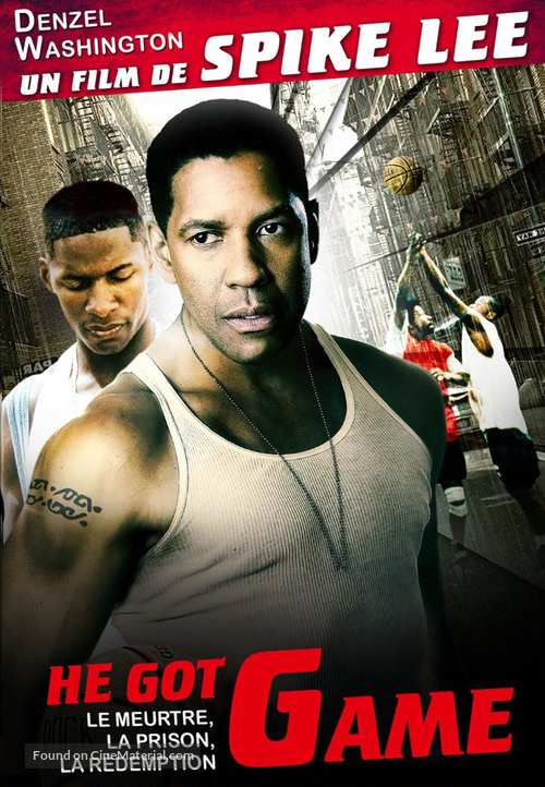 He Got Game - French DVD movie cover