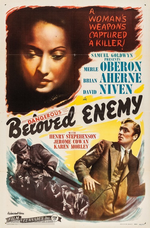 Beloved Enemy - Re-release movie poster