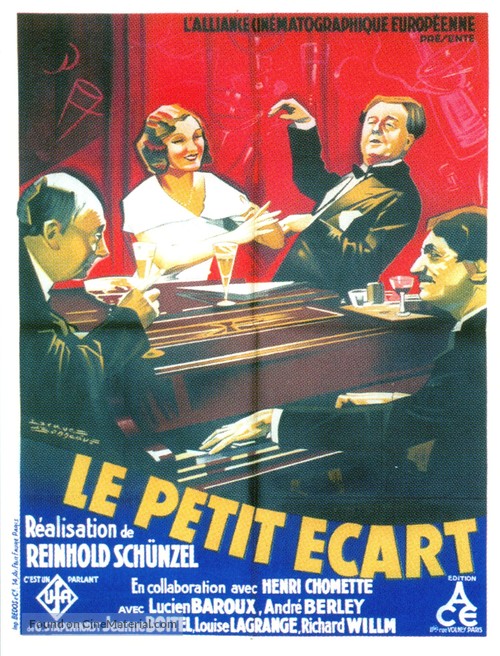 Le petit &eacute;cart - French Movie Poster