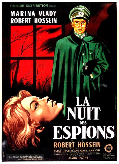 La nuit des espions - French Movie Poster