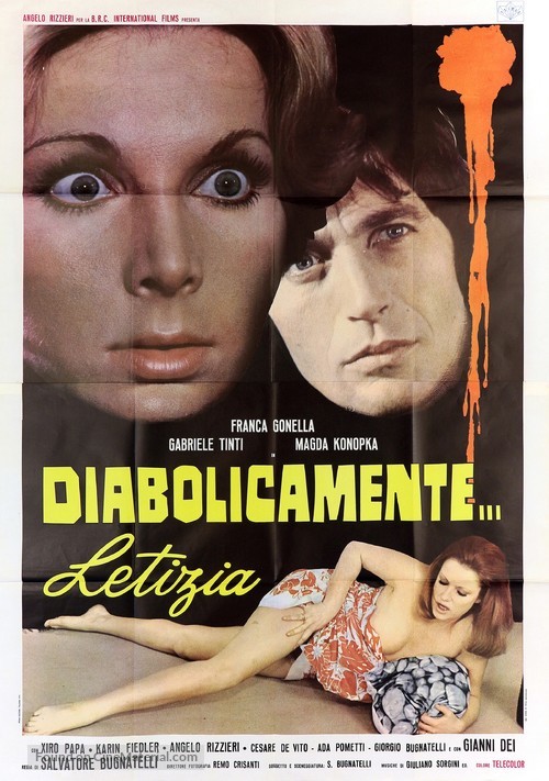 Diabolicamente... Letizia - Italian Movie Poster