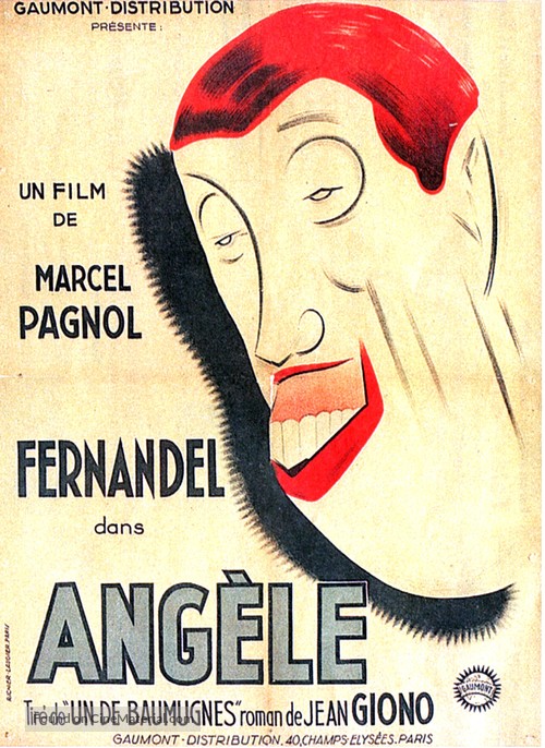Ang&egrave;le - French Movie Poster