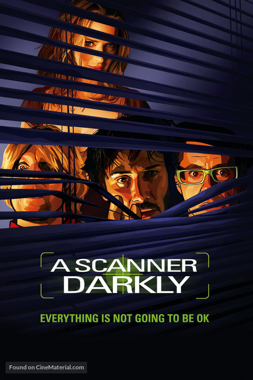 A Scanner Darkly - DVD movie cover