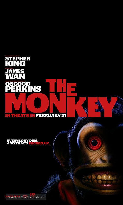 The Monkey - Canadian Movie Poster