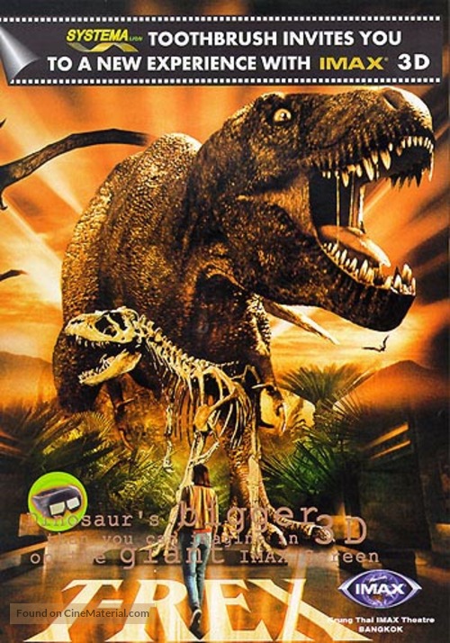 T-Rex: Back to the Cretaceous - Thai poster