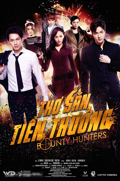 Bounty Hunters - Vietnamese Movie Poster