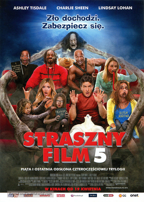 Scary Movie 5 - Polish Movie Poster