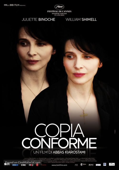 Copie conforme - Italian Movie Poster