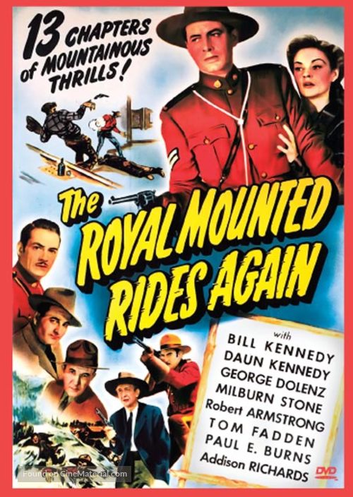 The Royal Mounted Rides Again - DVD movie cover