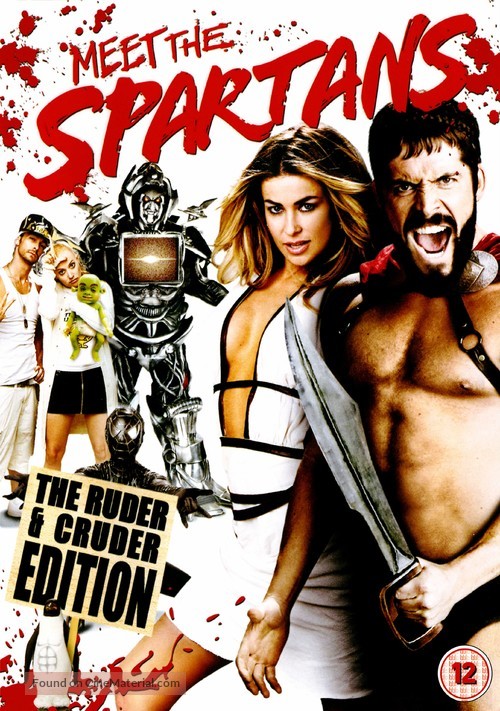 Meet the Spartans - British DVD movie cover