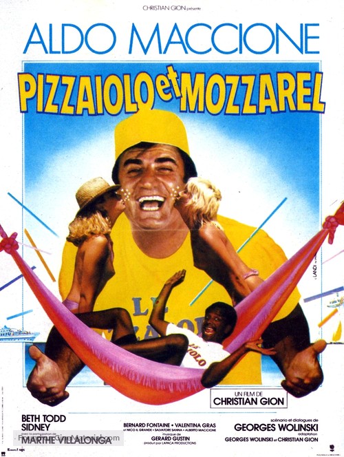 Pizzaiolo et Mozzarel - French Movie Poster