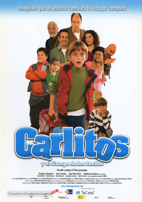 Carlitos y el campo de los sue&ntilde;os - Spanish Movie Poster