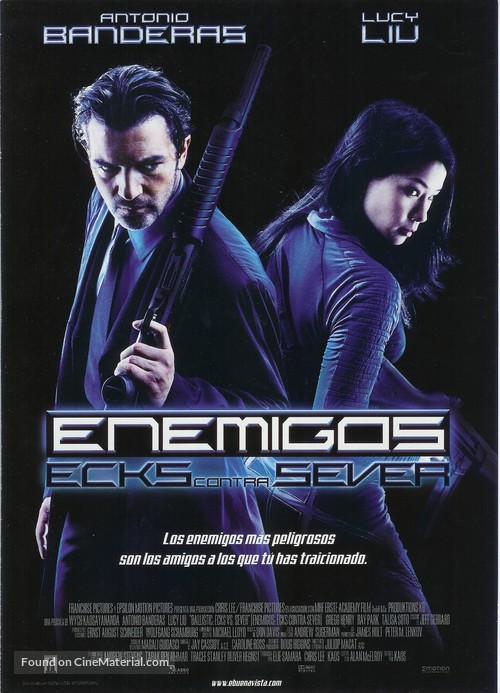 Ballistic: Ecks vs. Sever - Spanish Movie Poster