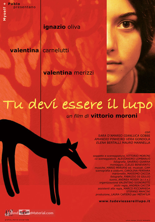 Tu devi essere il lupo - Italian Movie Poster