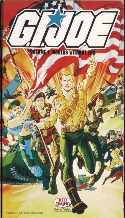 &quot;G.I. Joe: A Real American Hero&quot; - VHS movie cover