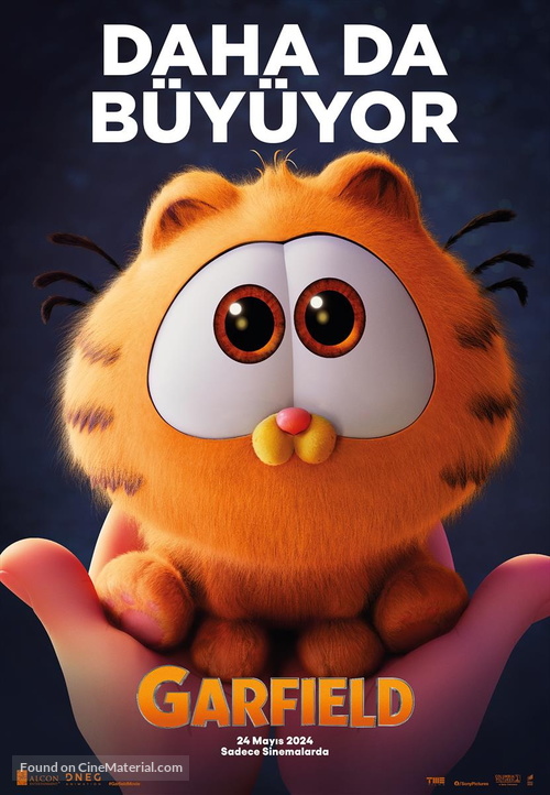 The Garfield Movie - Turkish Movie Poster