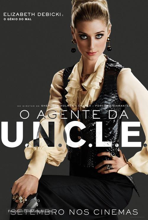 The Man from U.N.C.L.E. - Brazilian Character movie poster