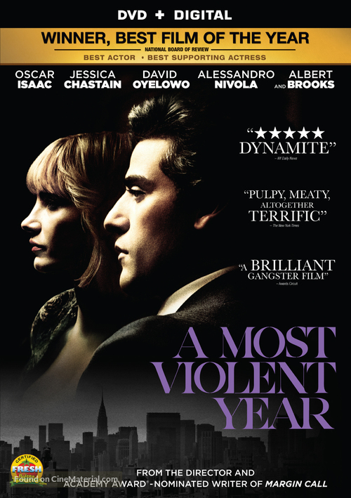 A Most Violent Year - DVD movie cover