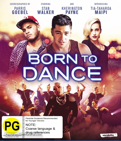 Born to Dance - New Zealand Blu-Ray movie cover