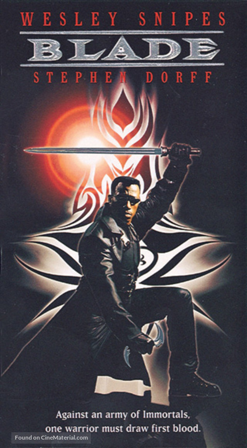 Blade - VHS movie cover
