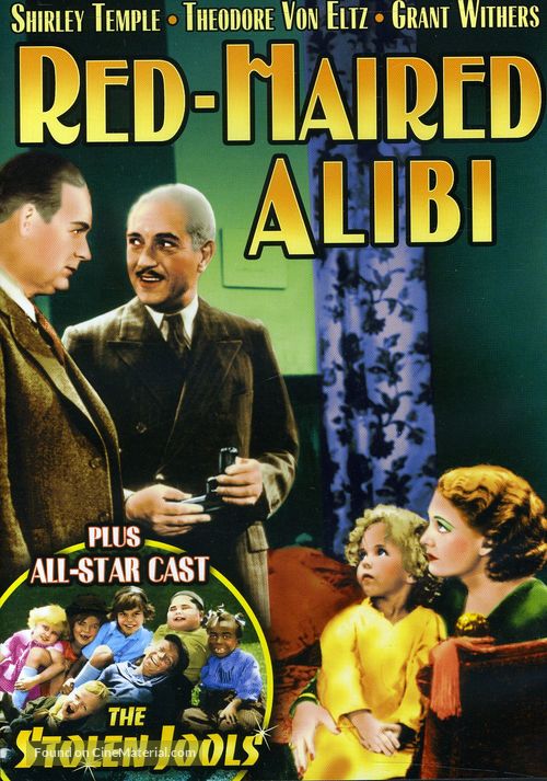 Red Haired Alibi - DVD movie cover
