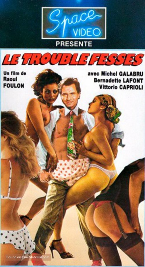 Le trouble-fesses - French VHS movie cover