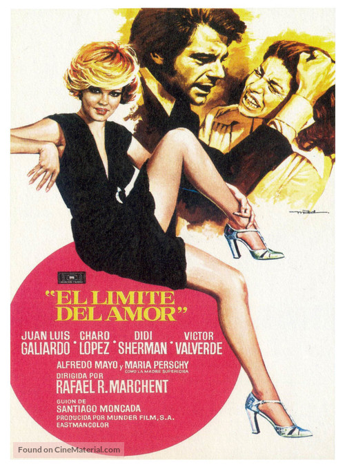 El l&iacute;mite del amor - Spanish Movie Poster