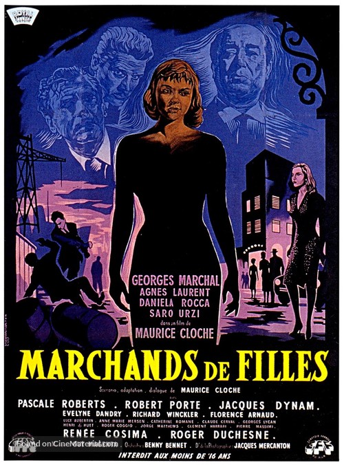 Marchands de filles - French Movie Poster