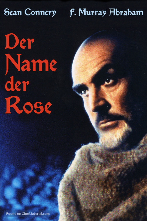 The Name of the Rose - German DVD movie cover