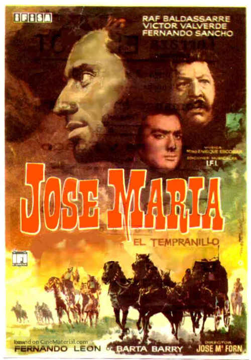 Jos&eacute; Mar&iacute;a - Spanish Movie Poster