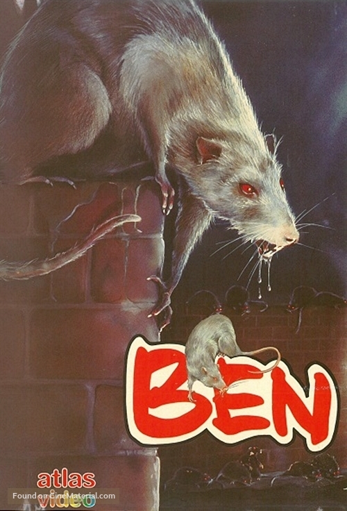 Ben - German VHS movie cover