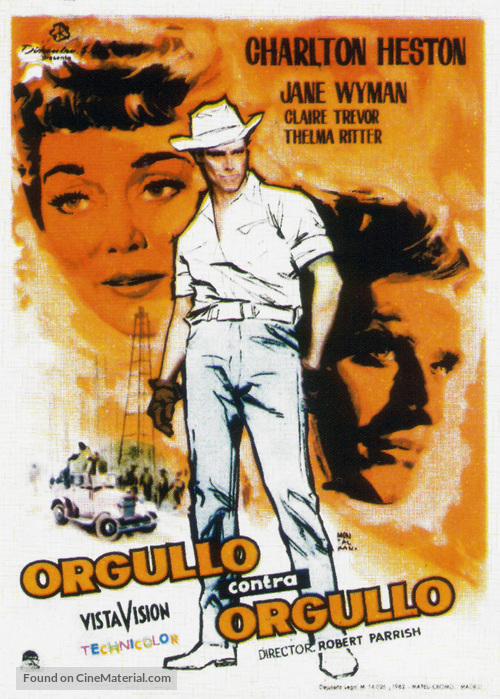 Lucy Gallant - Spanish Movie Poster