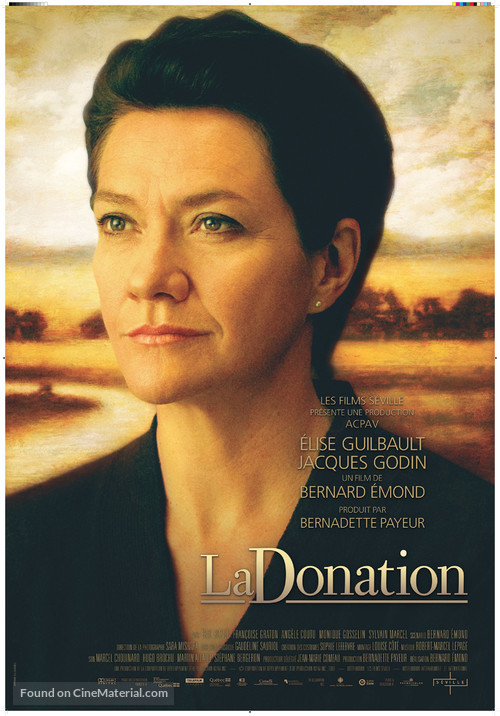 La donation - Canadian Movie Poster