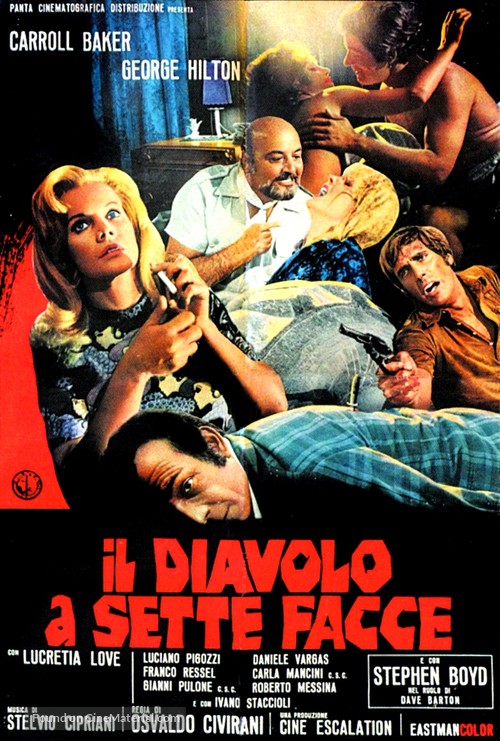 Il diavolo a sette facce - Italian Movie Poster